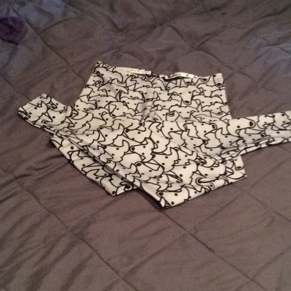 Leggings with Dog graphic design